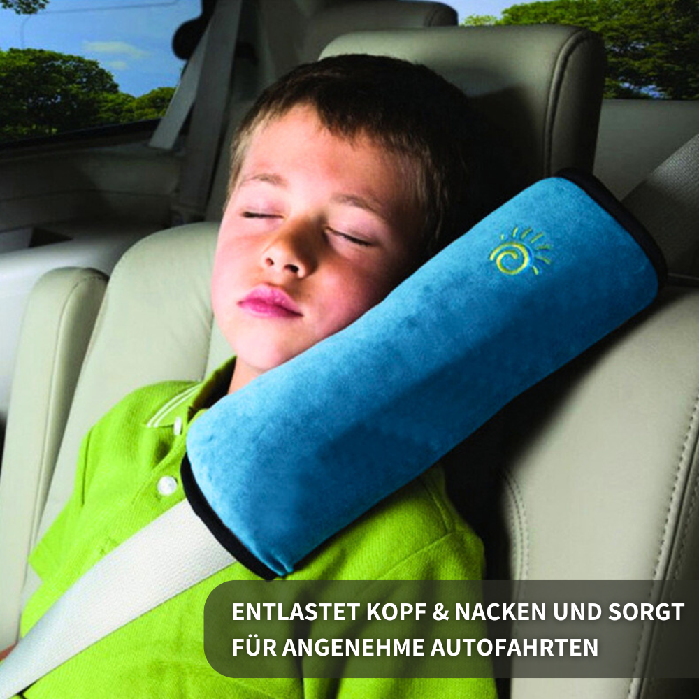 Gurtkissen für Kinder – Bequemes Schlafen während der Autofahrt